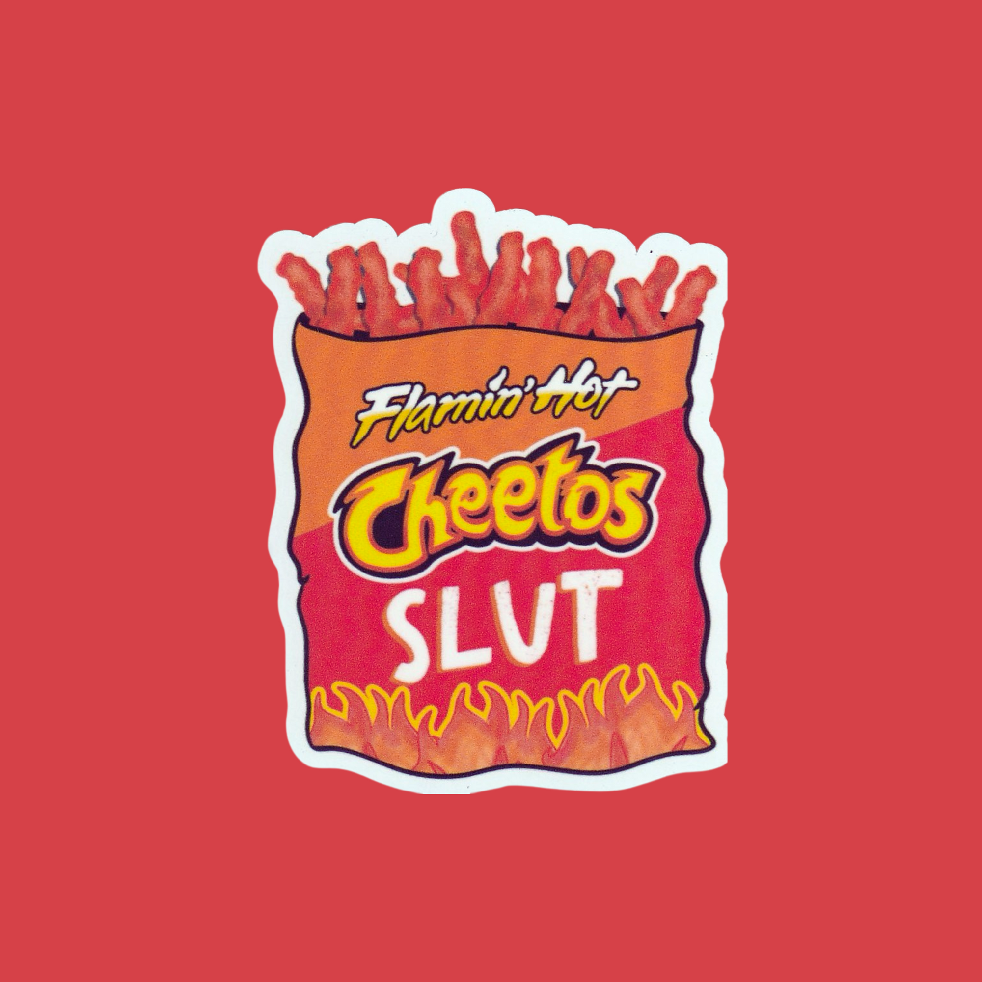 Cheetos Slut | Sticker | 3 in