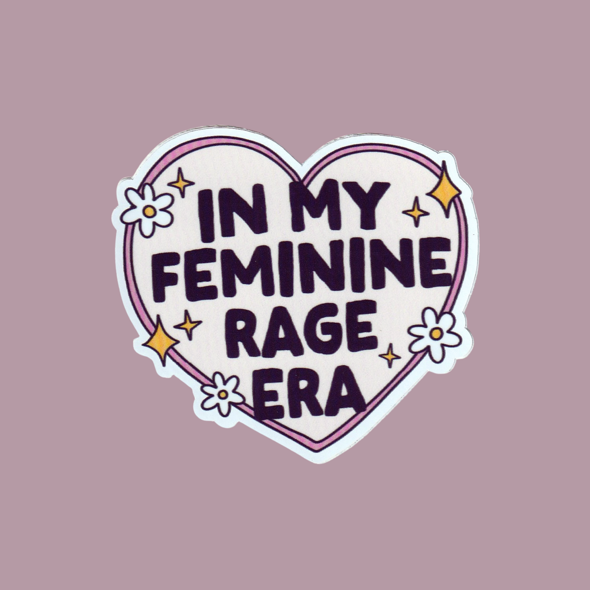 In My Feminine Rage Era | Sticker | 3 in