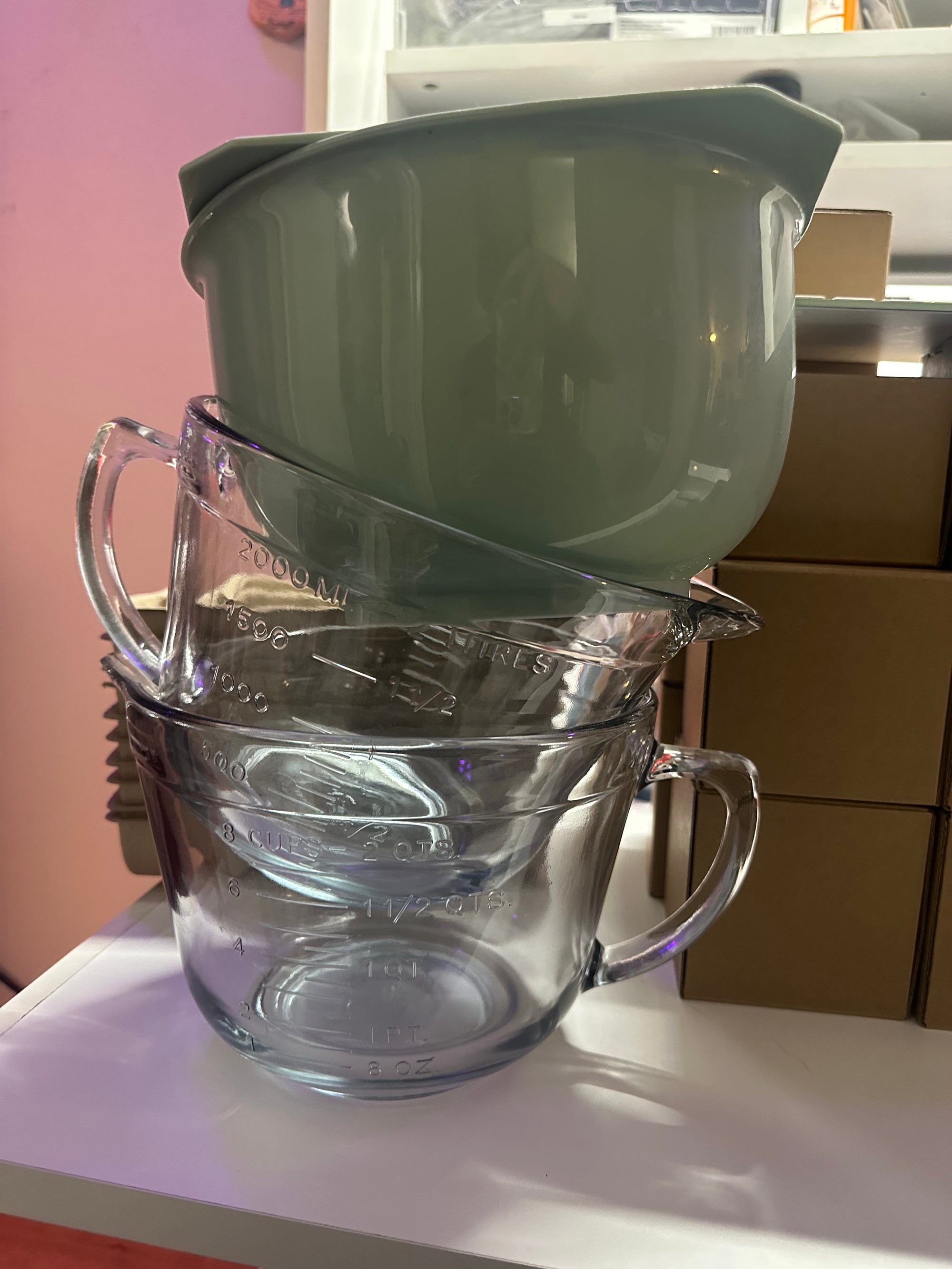 Mixing Bowl | Glass & Plastic