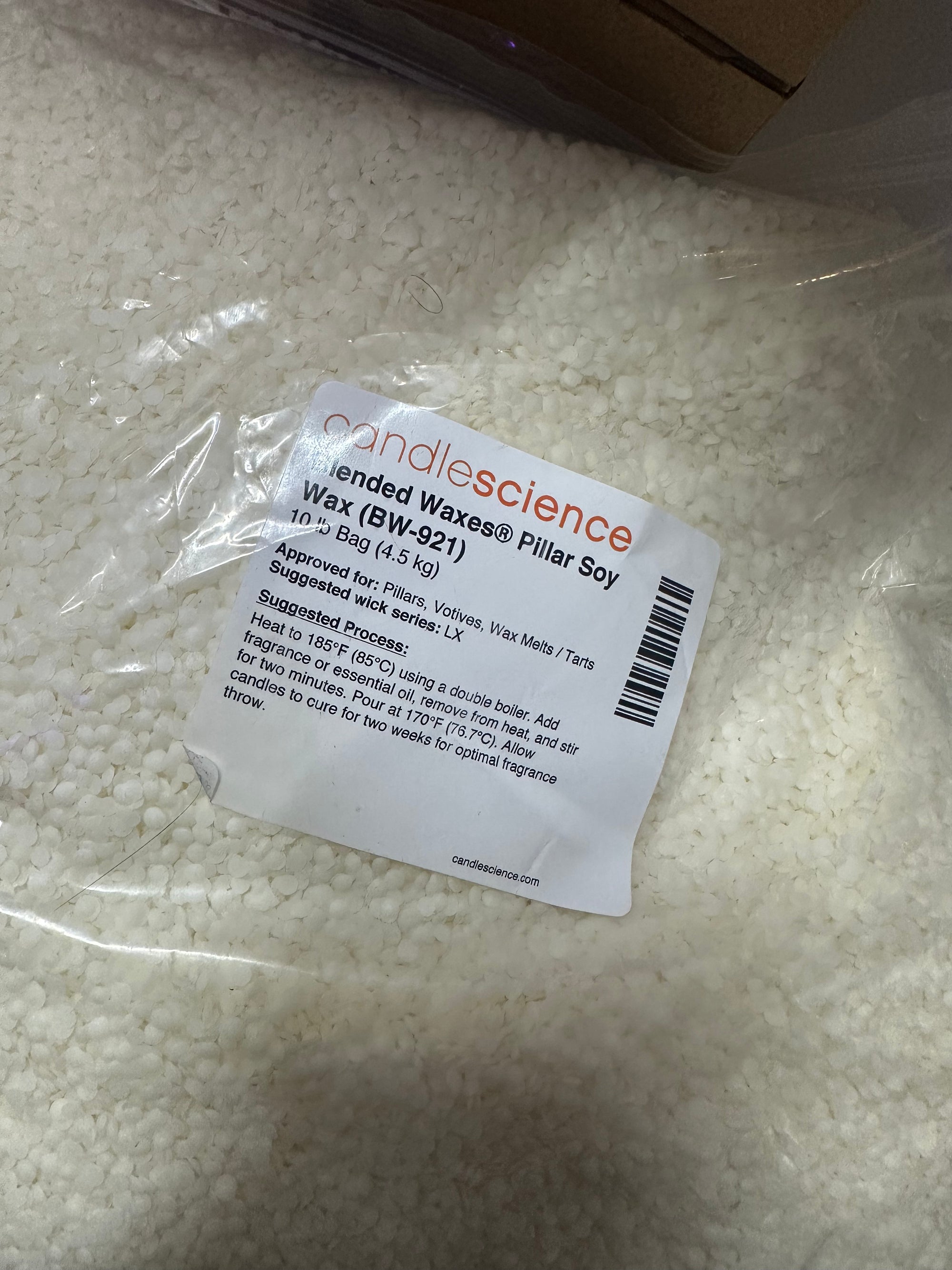 Blended Waxes® Pillar Soy Wax (BW-921) | CandleScience