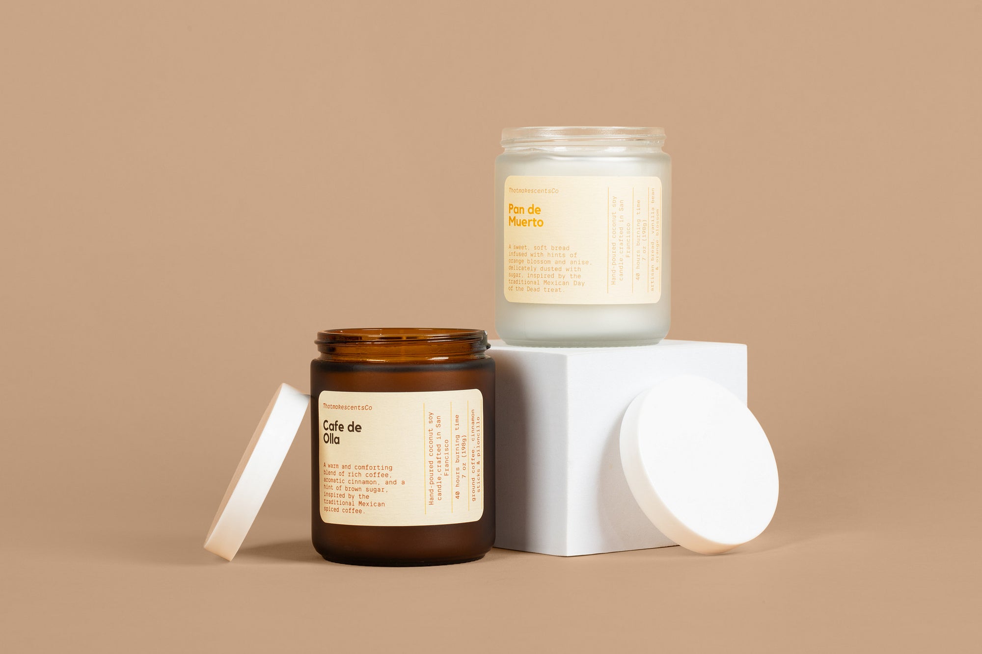 Pan de Muerto + Café de Olla | 7 oz | Seasonal Candle