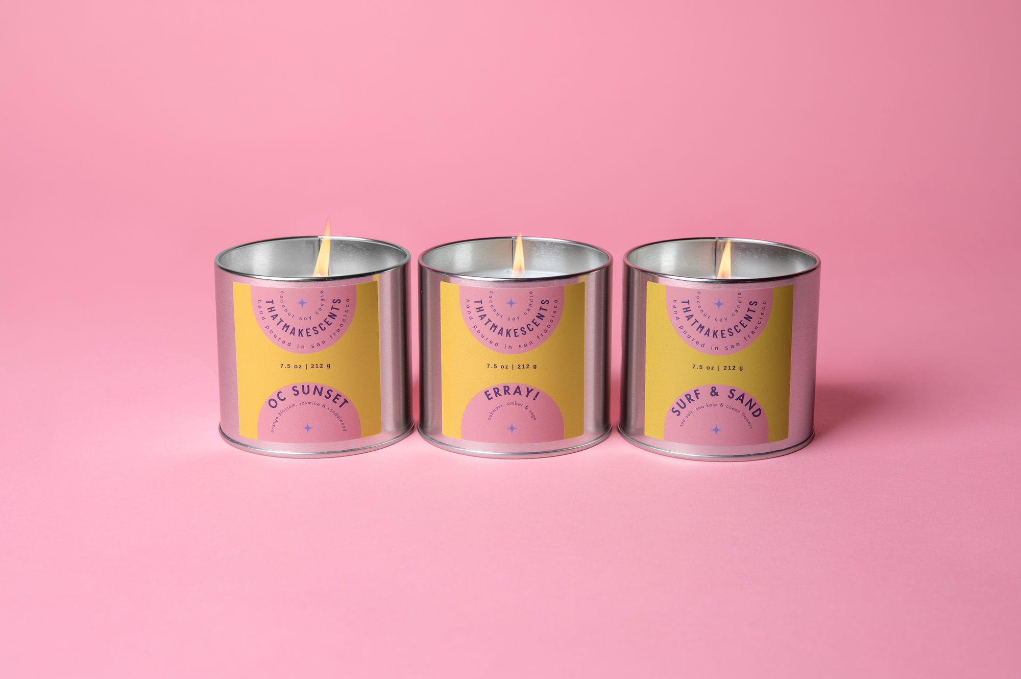 California Bundle Collection | 7.5 oz | Coconut Soy