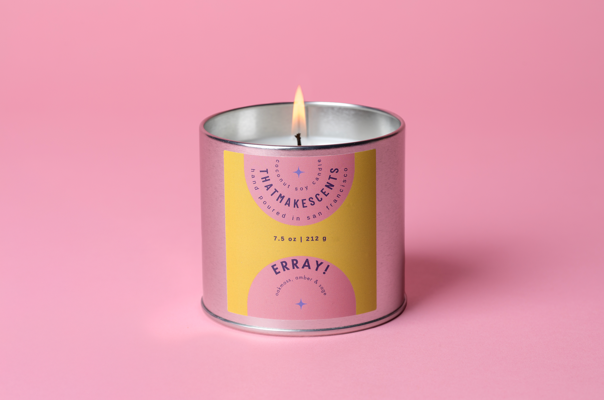 Erray! | 7.5 oz | Coconut Soy Candle