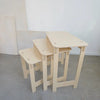 Nesting Tables + Carrying Case | Vertical Ledge
