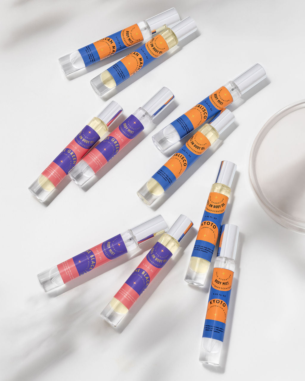 Classic Body Mist + Body Roller Bundle
